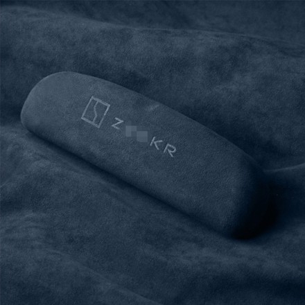 Футляр для очков в Zeekr 001 009, алькантара синий