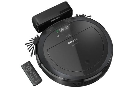 Робот-пылесос Miele Scout RX3 SPQL0, черный обсидиан