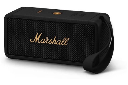 Bluetooth-динамик Marshall Middleton,черный/латунь