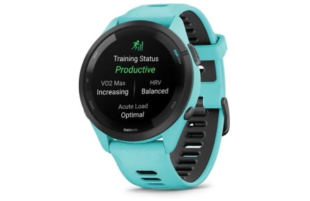 Спортивные часы Garmin Forerunner 265, бирюзовый-черный