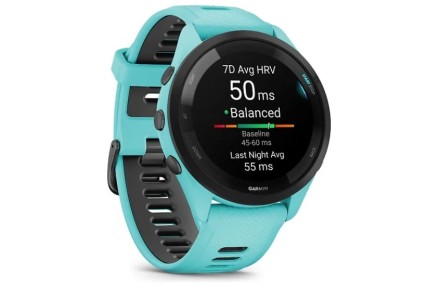 Спортивные часы Garmin Forerunner 265, бирюзовый-черный