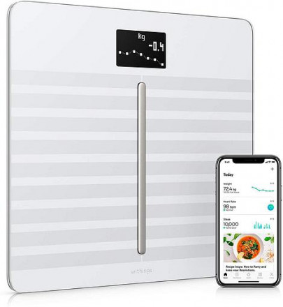 Напольные весы Withings Body Cardio WBS04, белый