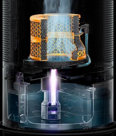 Очиститель/увлажнитель воздуха Dyson Humidify+Cool Auto React PH3A