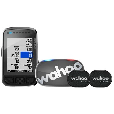 Велокомпьютер Wahoo ELEMNT BOLT 2 GPS, комплект TICKR + RPM
