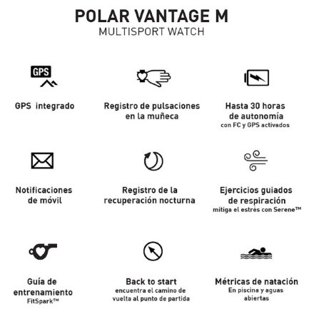 Polar Vantage M (ML) Медь (90080198)