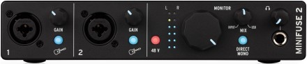 Аудиоинтерфейс Arturia MiniFuse 2, черный