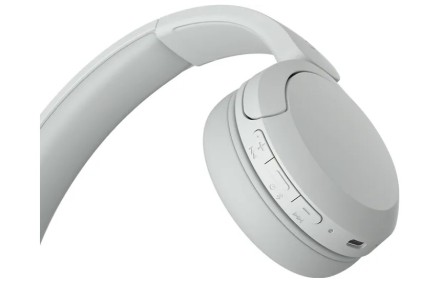 Беспроводные наушники Sony WH-CH520, белые