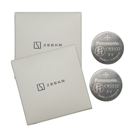 Батарейка для Zeekr 001 Bluetooth Smart Key Button, 2 шт