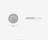 Батарейка для Zeekr 001 Bluetooth Smart Key Button, 2 шт
