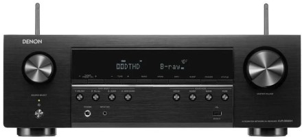 AV-ресивер Denon AVR-S660H, черный