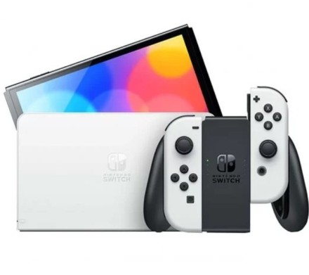 Игровая приставка Nintendo Switch OLED, White