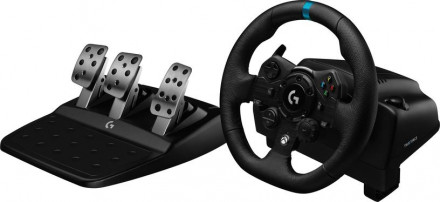 Гоночный руль и педали Logitech G923 для Xbox One и ПК (941-000158)