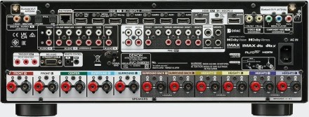 Ресивер DENON AVC-X4800H, черный