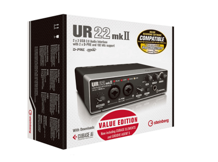 Внешняя звуковая карта Steinberg UR22MKII Value Edition