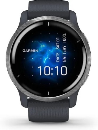 Умные часы Garmin VENU 2, синий графит