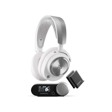 Гарнитура Steelseries Arctis Nova Pro, белая