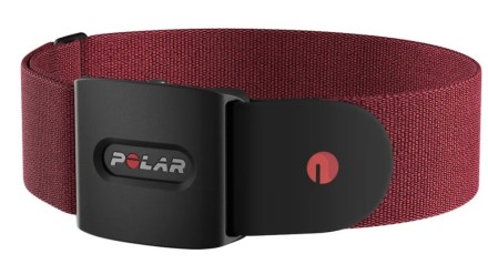 Передатчик пульса Polar Verity Sense, темно-красный